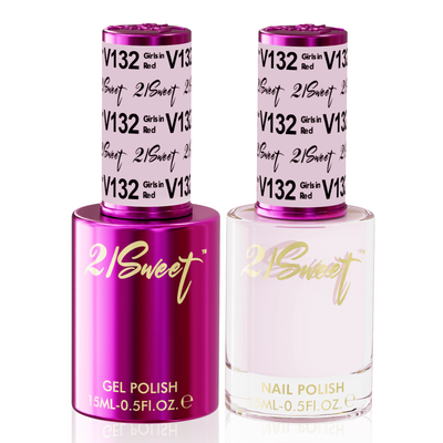 21Sweet Gel & Lacquer Duo #132