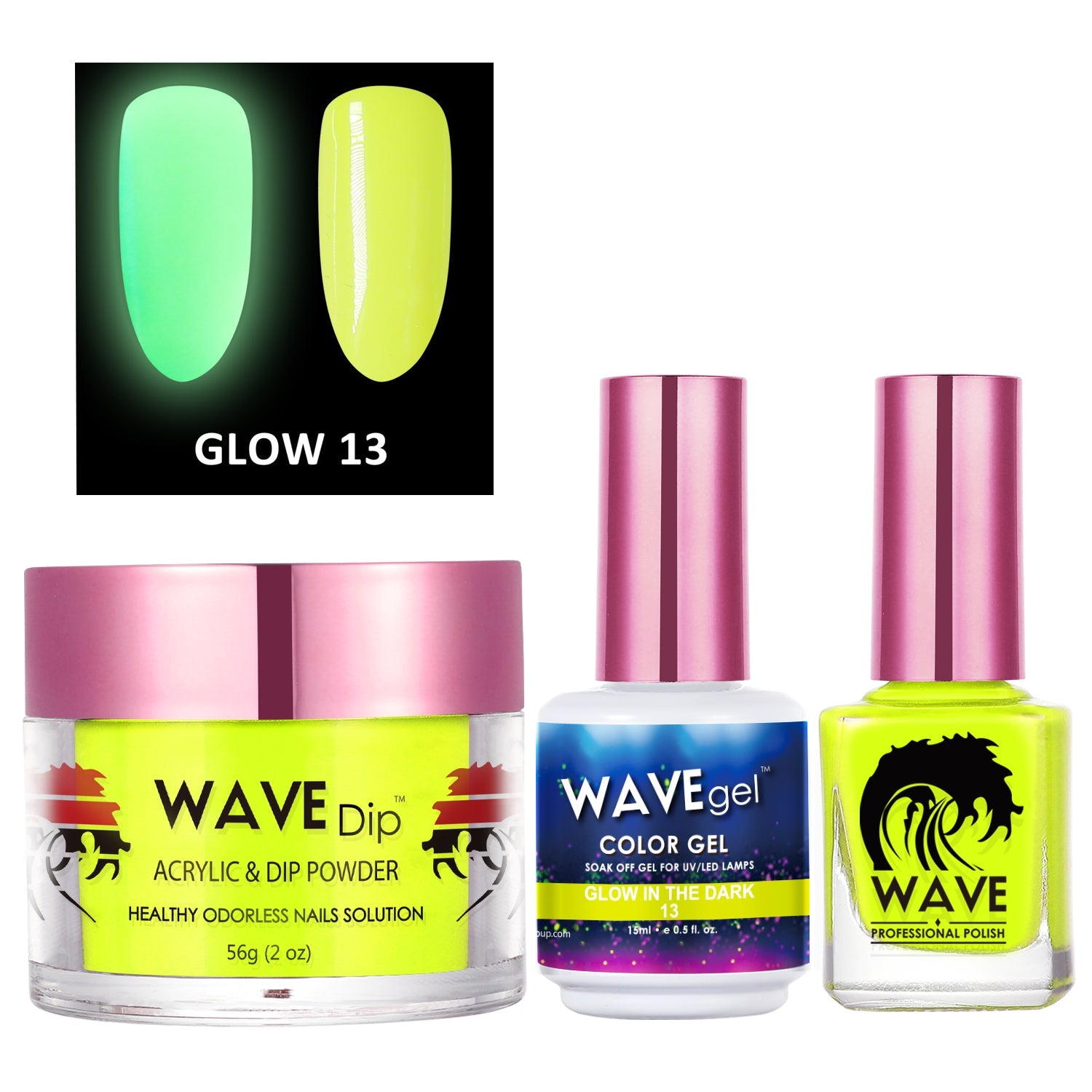 WAVEGEL NEW GLOW IN DARK TRIO 13