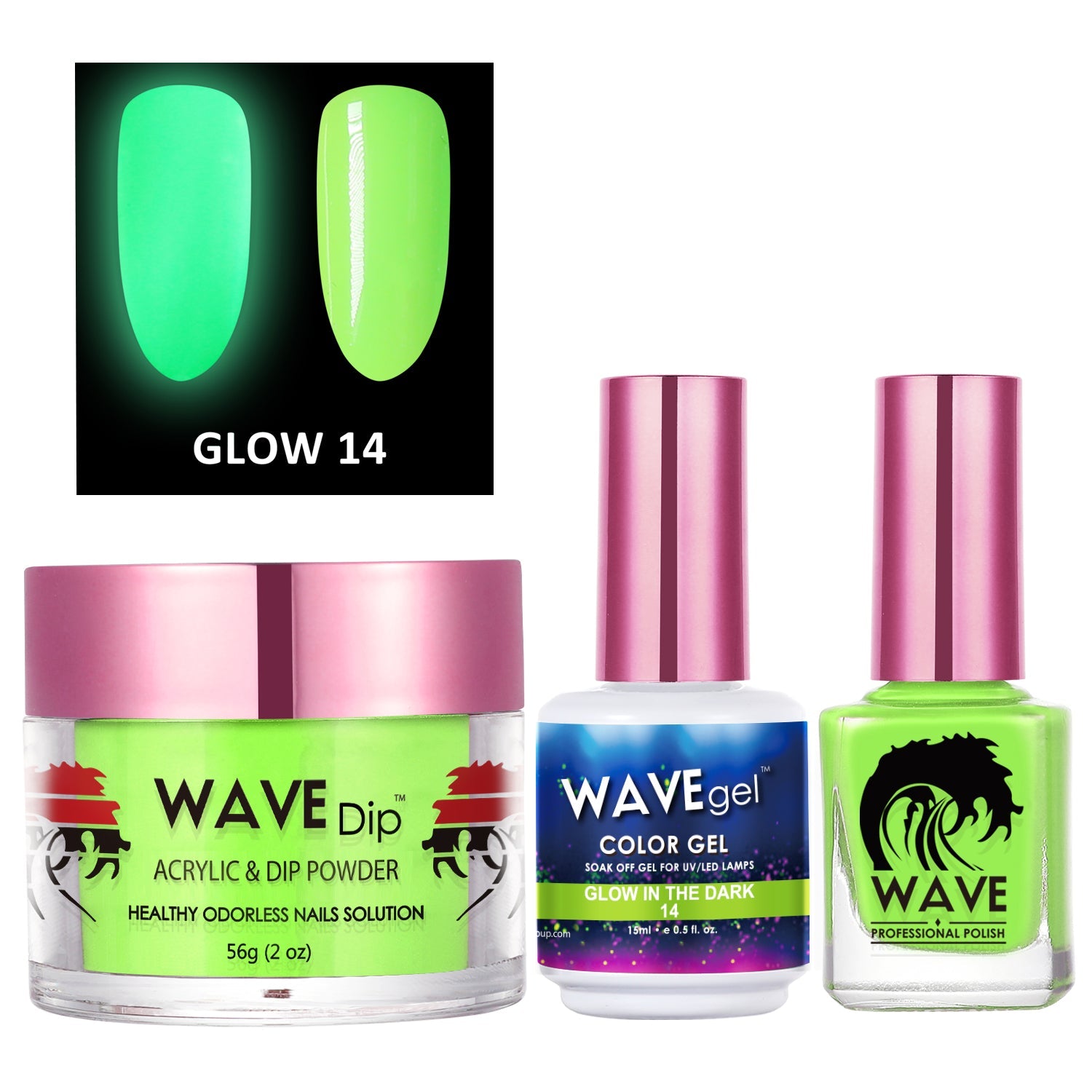 WAVEGEL NEW GLOW IN DARK TRIO 14