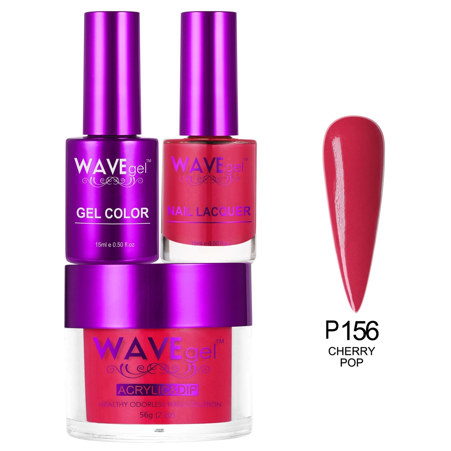 WAVEGEL SIMPLICITY 3-in-1 : 156 CHERRY POP