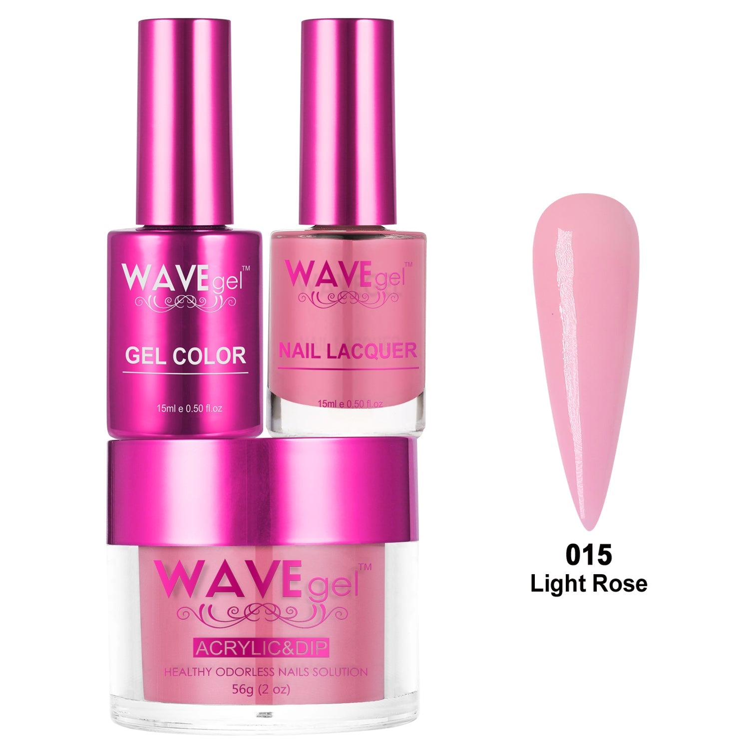 WAVEGEL PRINCESS TRIO WP15 Light Rose