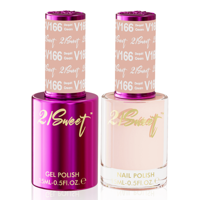 21Sweet Gel & Lacquer Duo #166