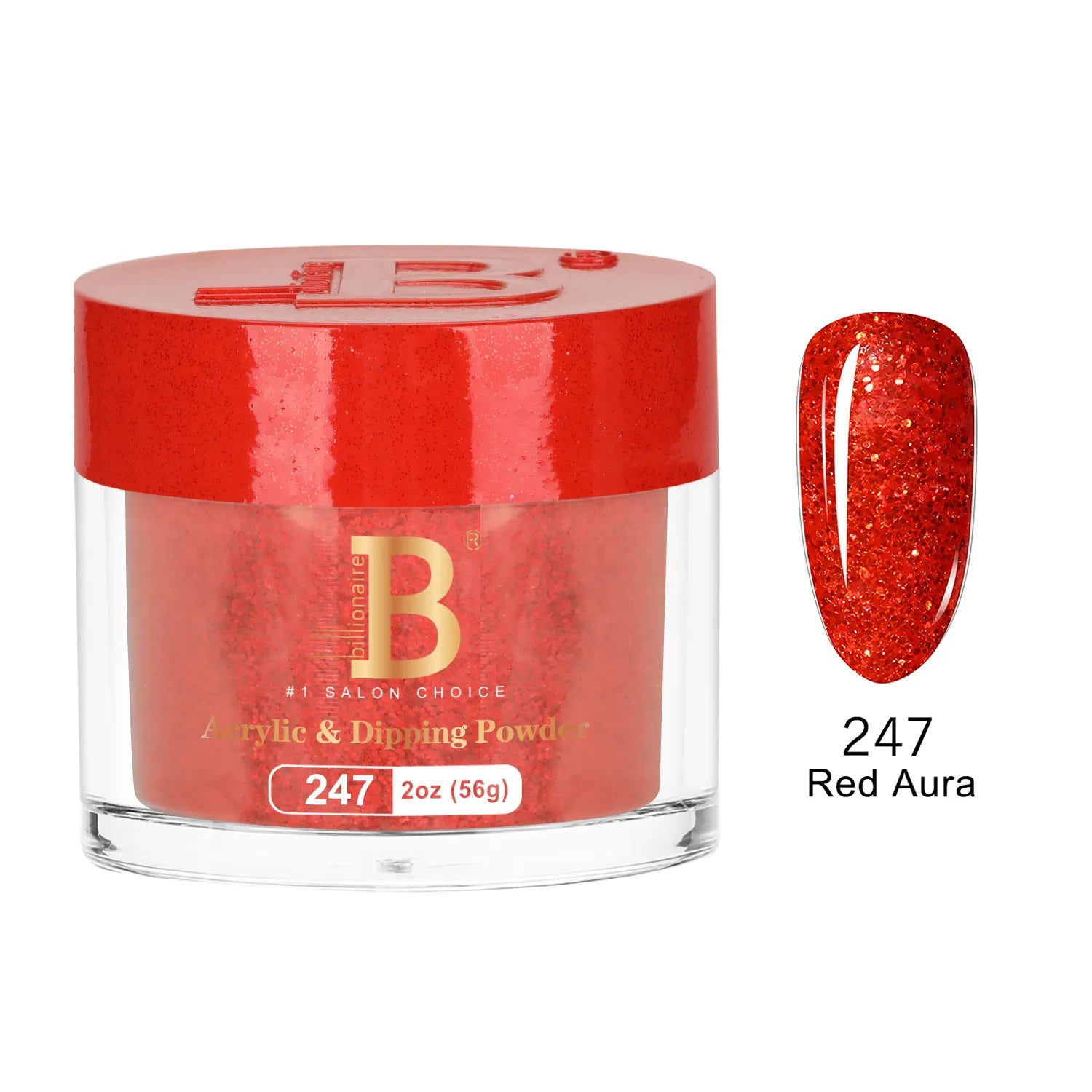 Billionaire - Imperial Dip Powder - Red Aura - #247