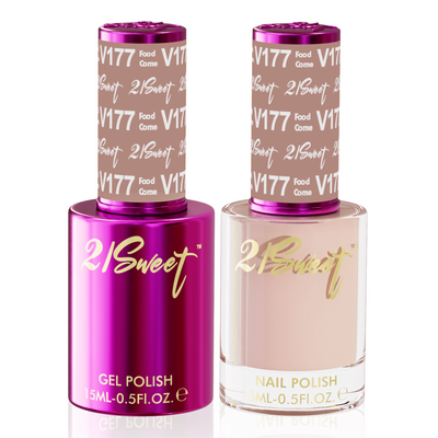 21Sweet Gel & Lacquer Duo #177