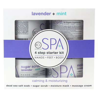 BCL -  Lavender + Mint 4 Step Starter Kit