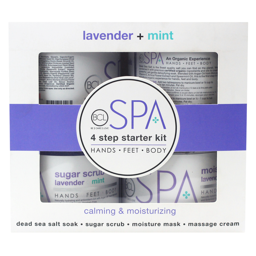 BCL -  Lavender + Mint 4 Step Starter Kit