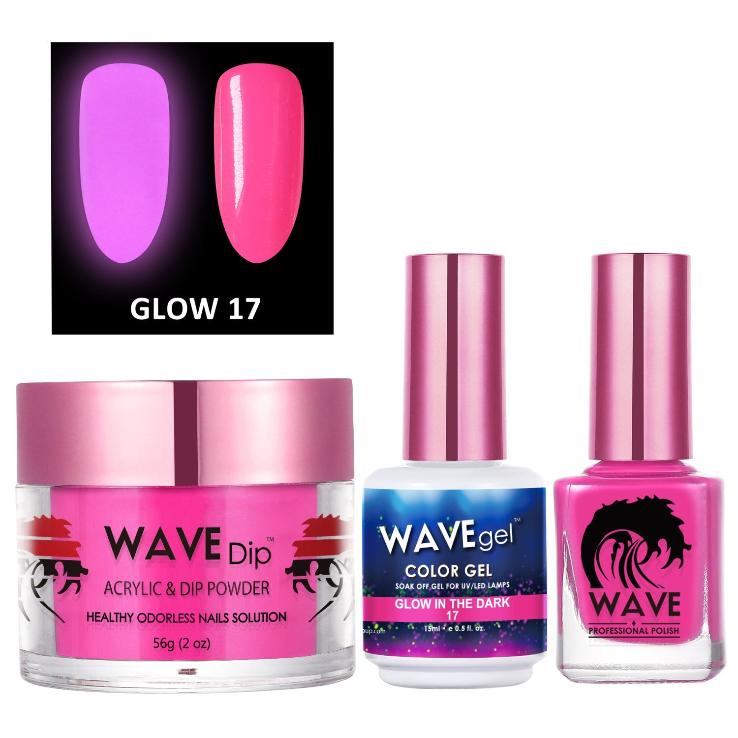 WAVEGEL NEW GLOW IN DARK TRIO 17
