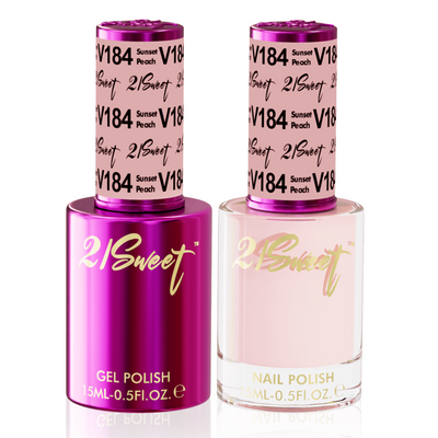 21Sweet Gel & Lacquer Duo #184