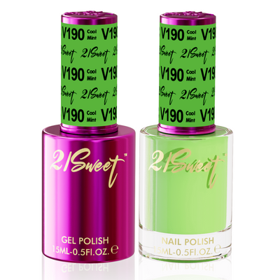 21Sweet Gel & Lacquer Duo #190