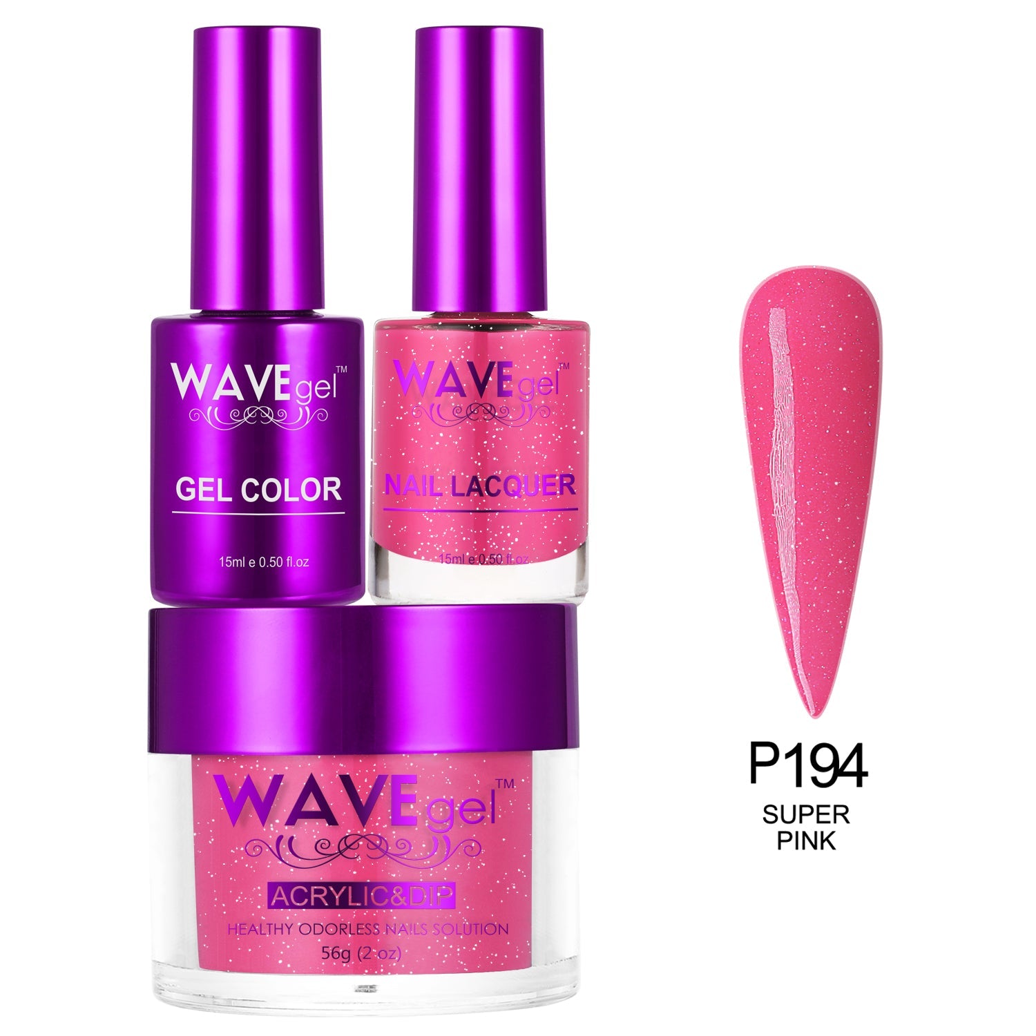 WAVEGEL SIMPLICITY 3-in-1 : 194 SUPER PINK