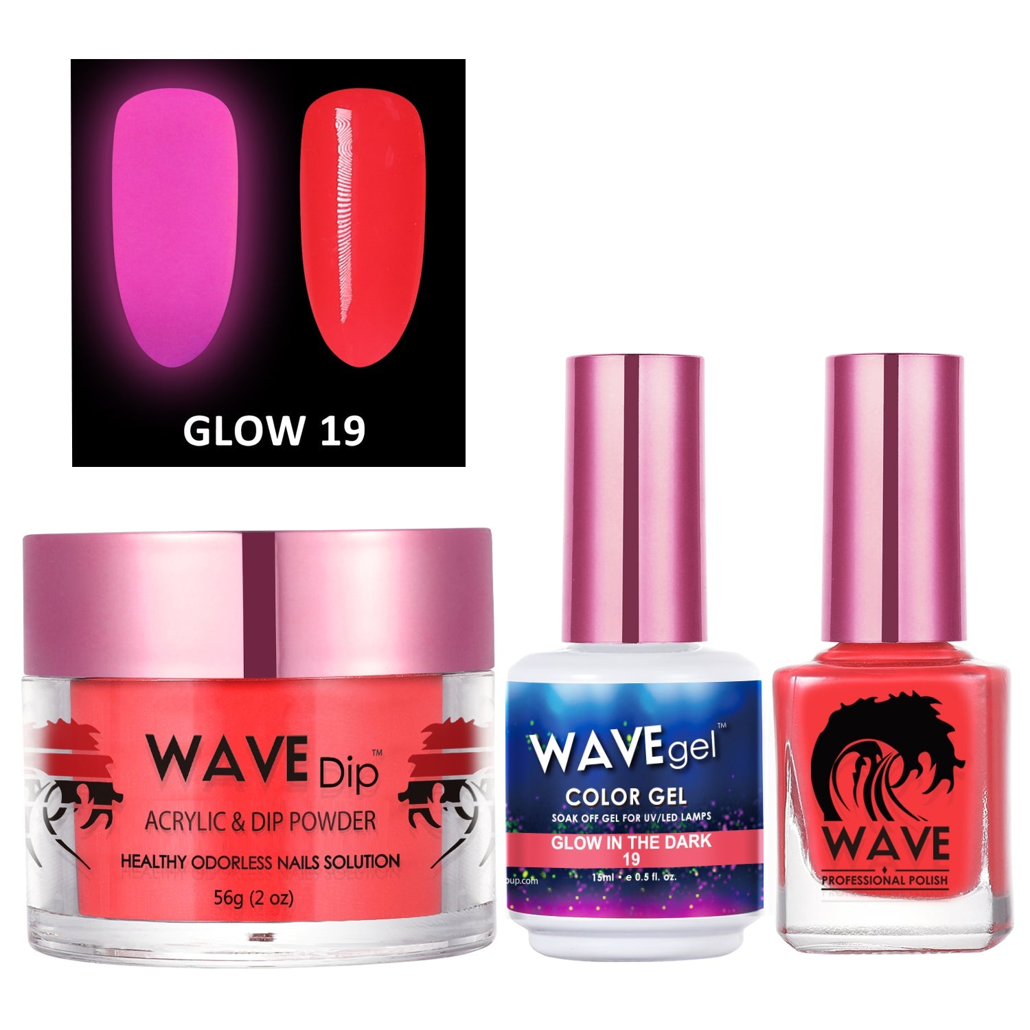 WAVEGEL NEW GLOW IN DARK TRIO 19