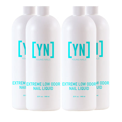 Young Nails -  Extreme Low Odor Nail Liquid Monomer, 1 Gal
