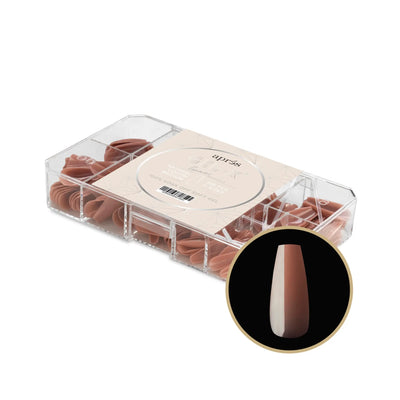 Aprés Gel-X Natural Coffin Medium Box of Tips (6)