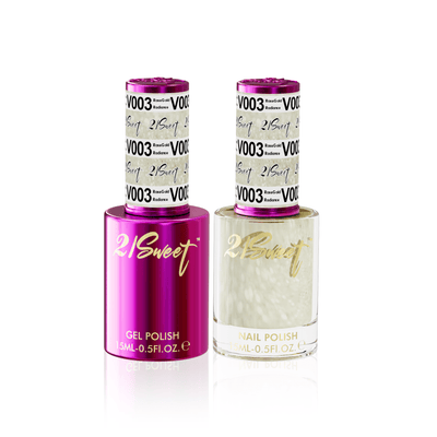 21Sweet Gel & Lacquer Duo #003 - Rose Gold Radiance