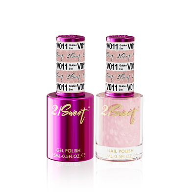 21Sweet Gel & Lacquer Duo #011 - Golden Eve