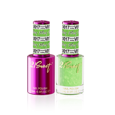21Sweet Gel & Lacquer Duo #017 - Limoncello Bling