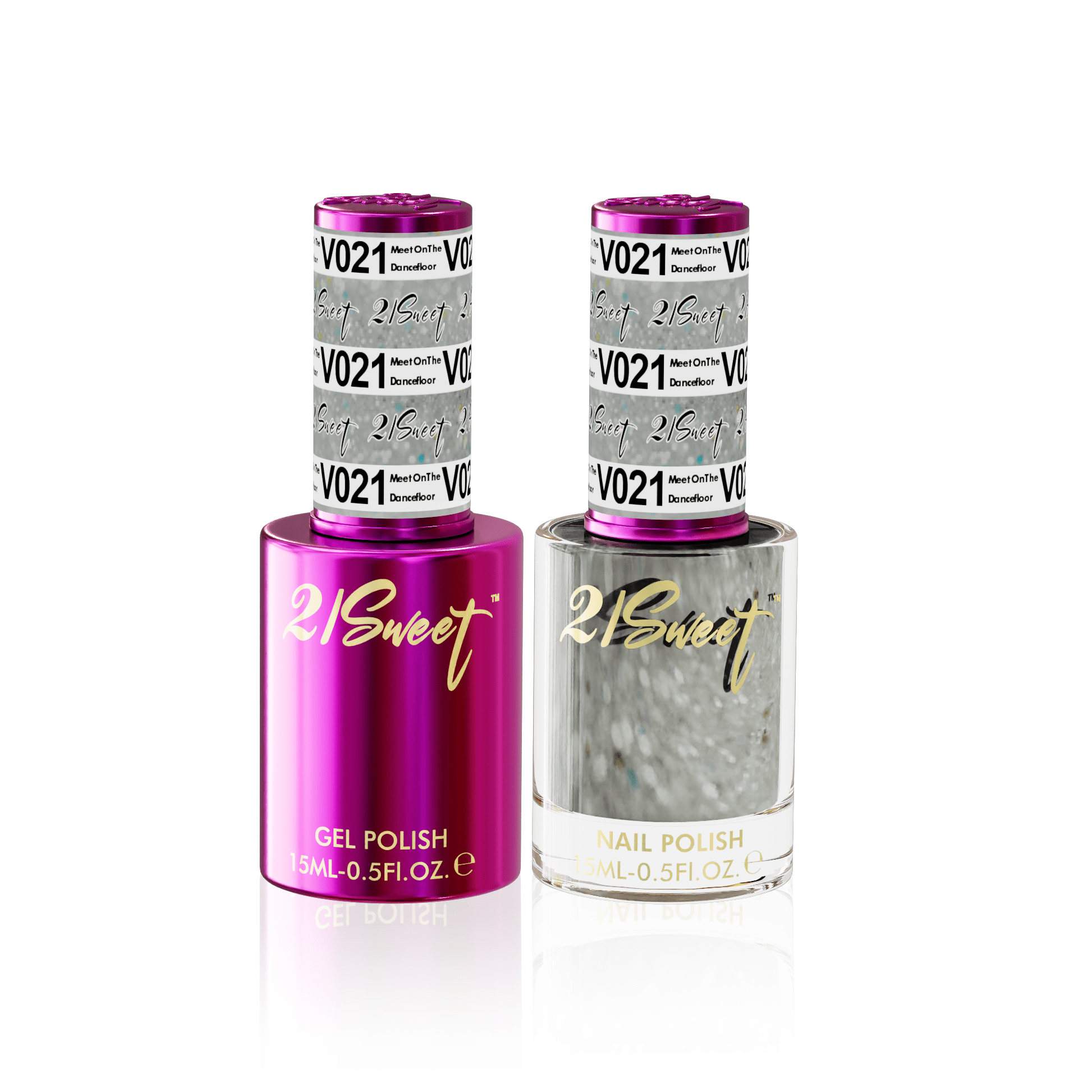 21Sweet Gel & Lacquer Duo #021 - Meet On The Dancefloor