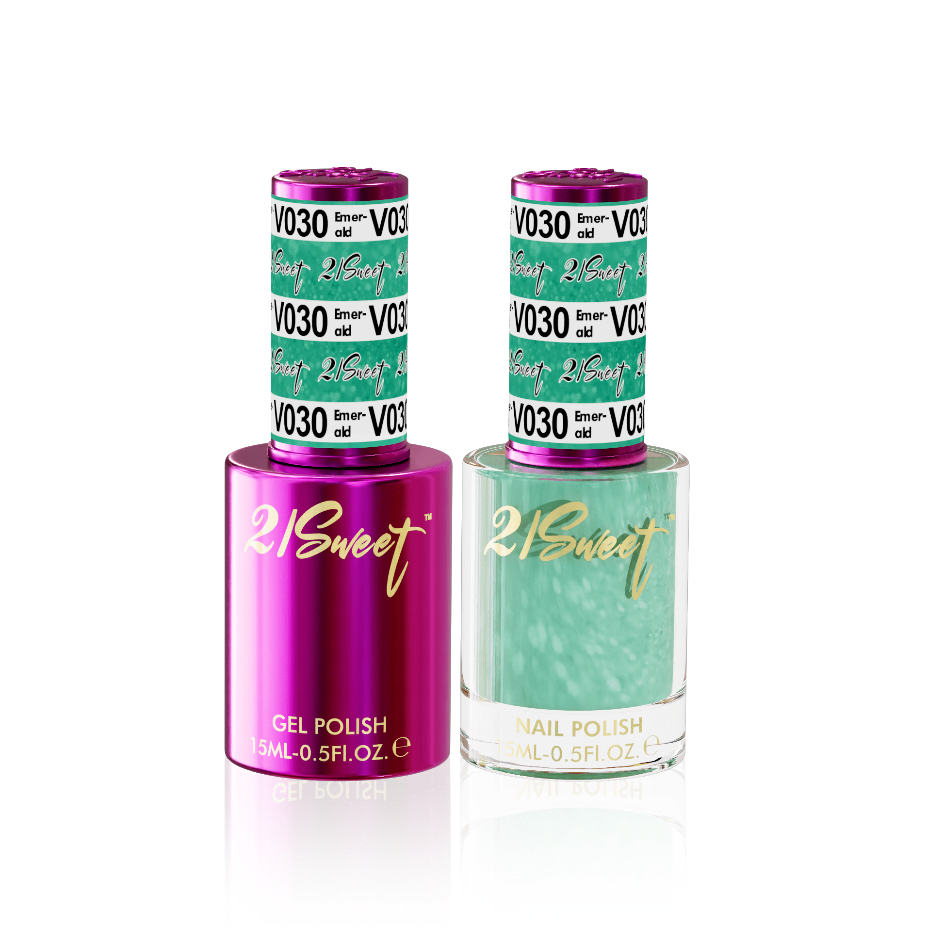 21Sweet Gel & Lacquer Duo #030 - Emerald