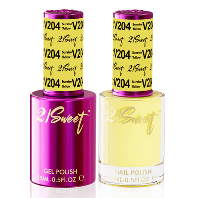21Sweet Gel & Lacquer Duo #204