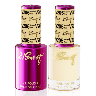 21Sweet Gel & Lacquer Duo #205