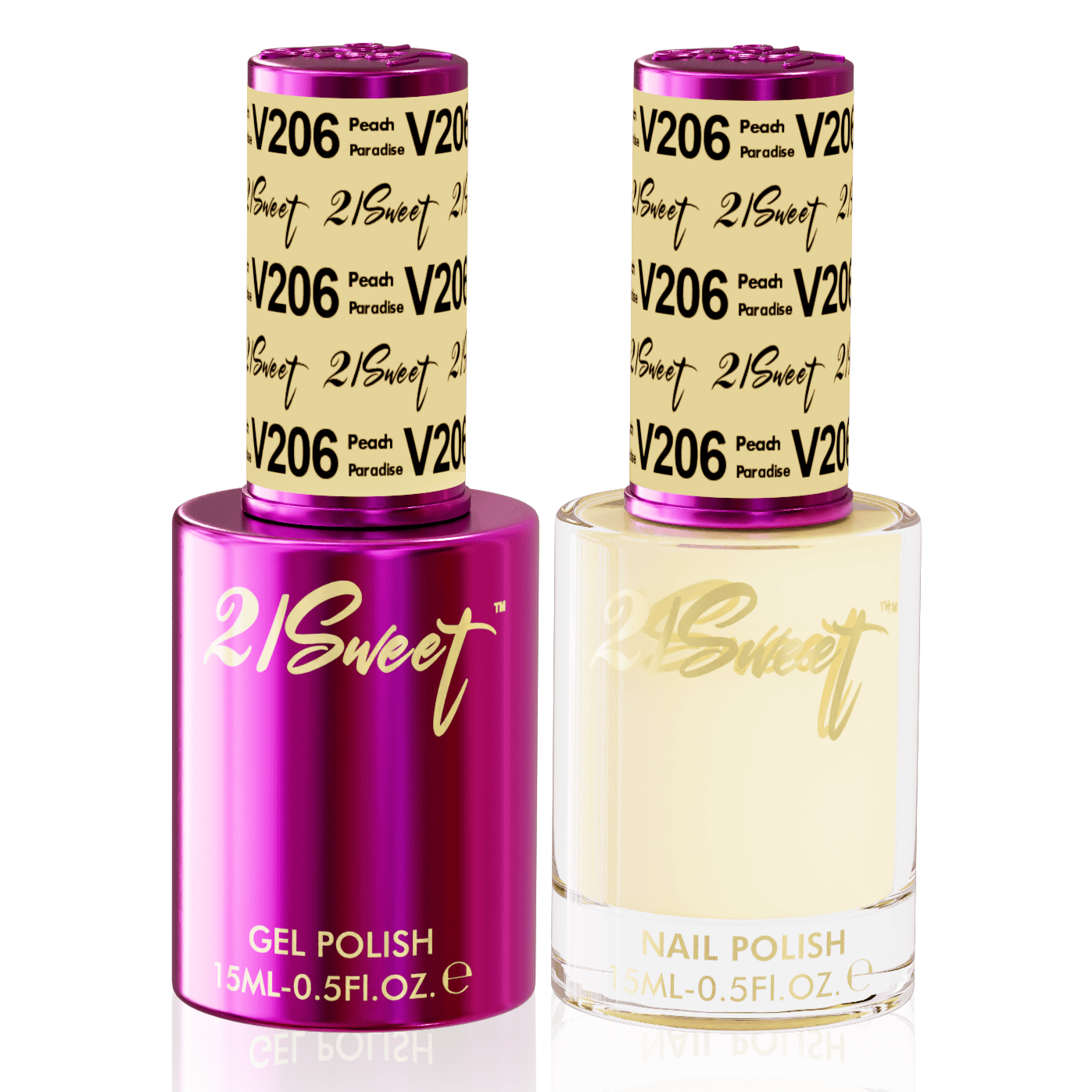 21Sweet Gel & Lacquer Duo #206