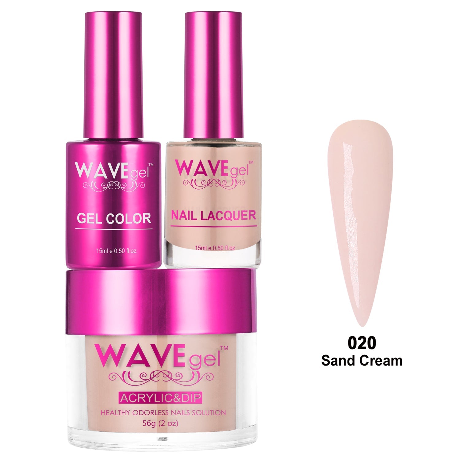 WAVEGEL PRINCESS TRIO WP20 Sand Cream