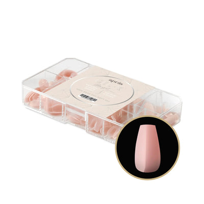 Aprés Gel-X Natural Coffin Short Box of Tips (9)