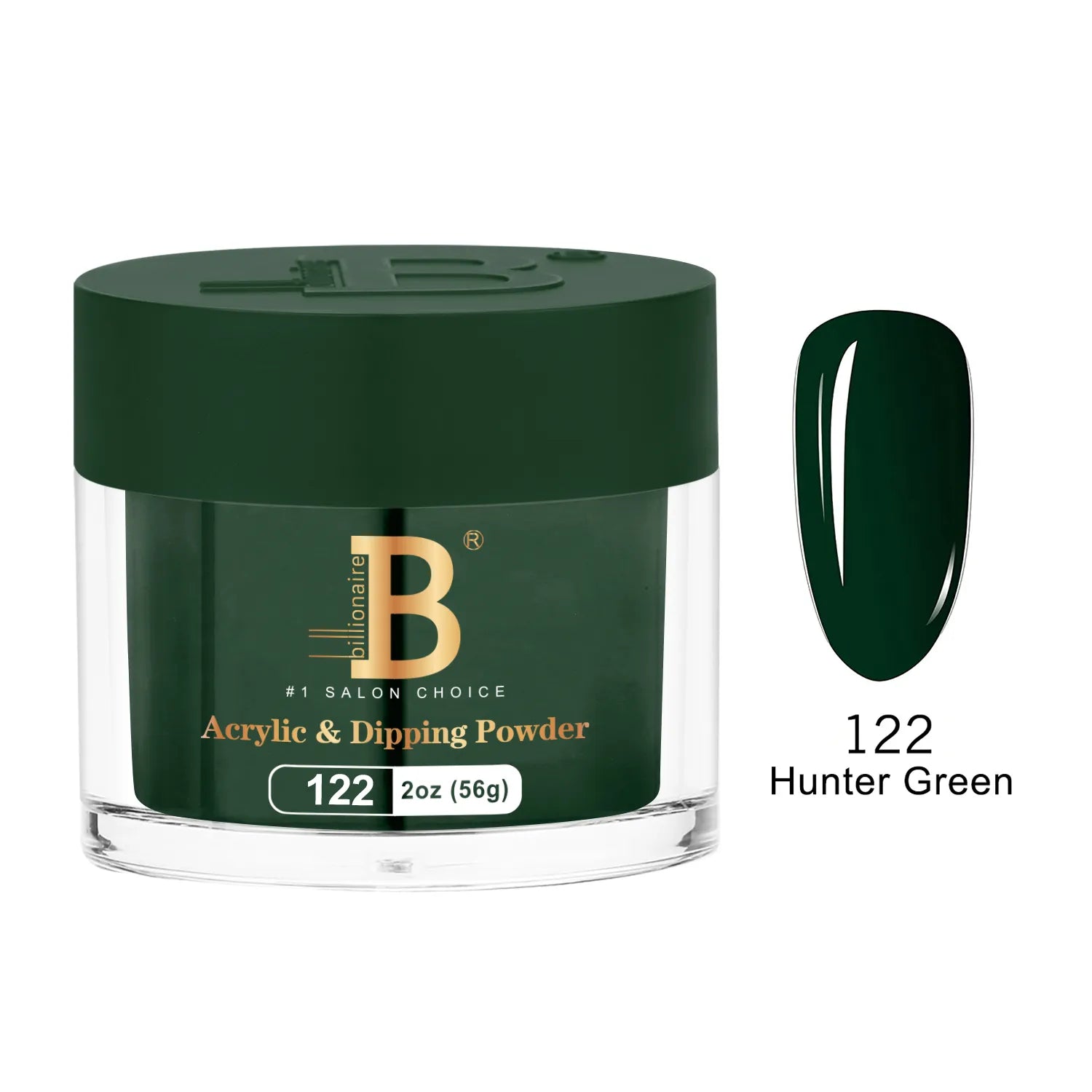 Billionaire - Imperial Dip Powder - Hunter Green - #122