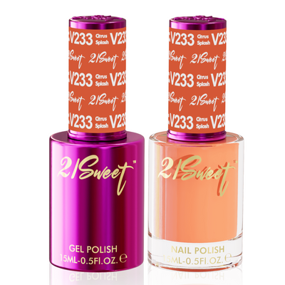 21Sweet Gel & Lacquer Duo #233