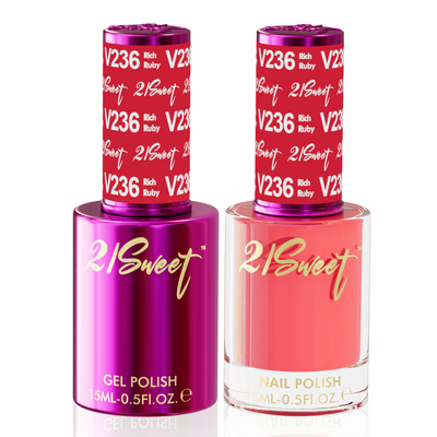 21Sweet Gel & Lacquer Duo #236