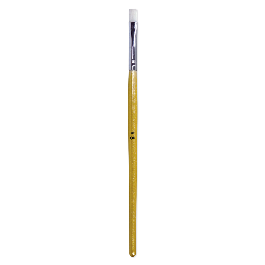 #8 Flat Gel Nail Brush
