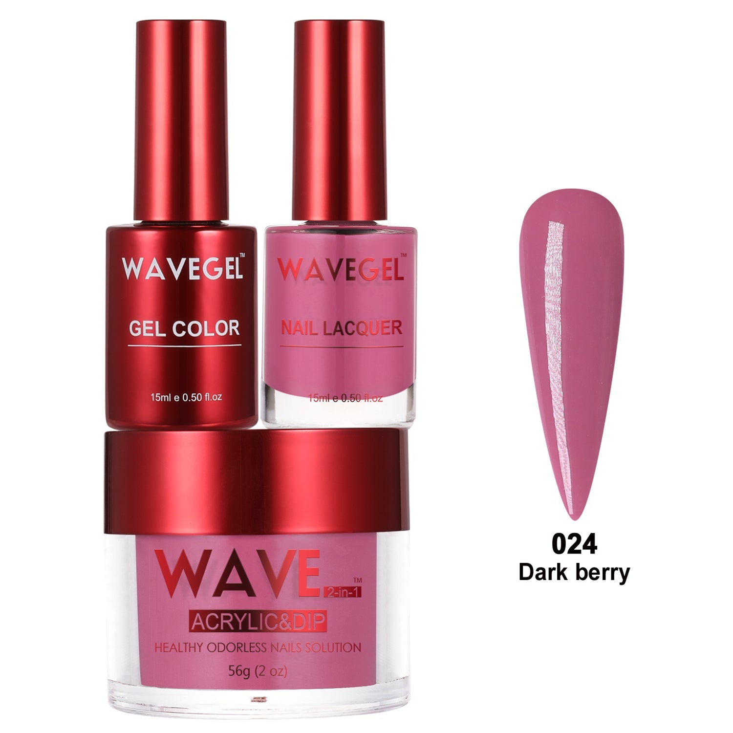 WAVEGEL QUEENS TRIO WQ24 Dark berry