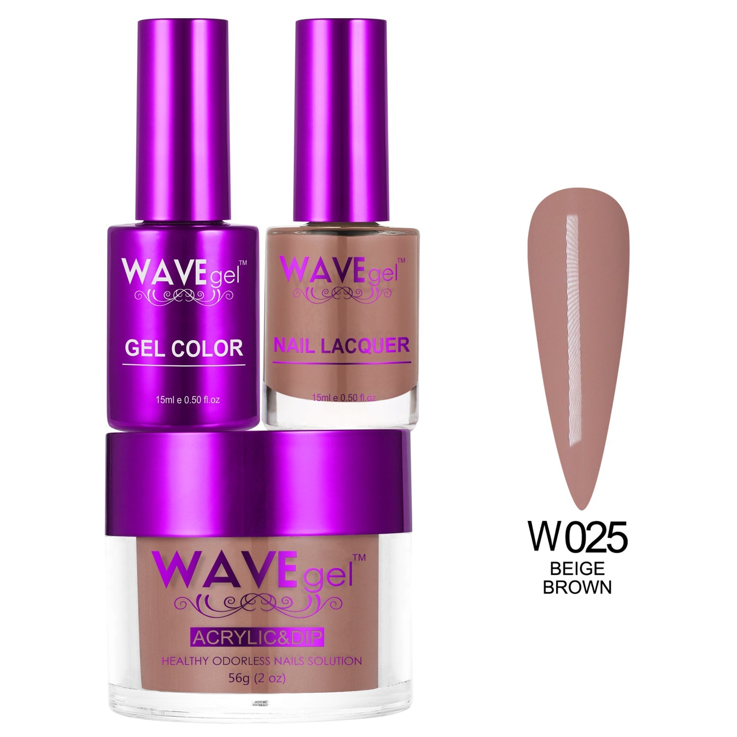 WAVEGEL SIMPLICITY 3-in-1 : 25 BEIGE BROWN