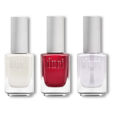 Duri - Strawberry Nail Girl, Trio Nail Polish Set