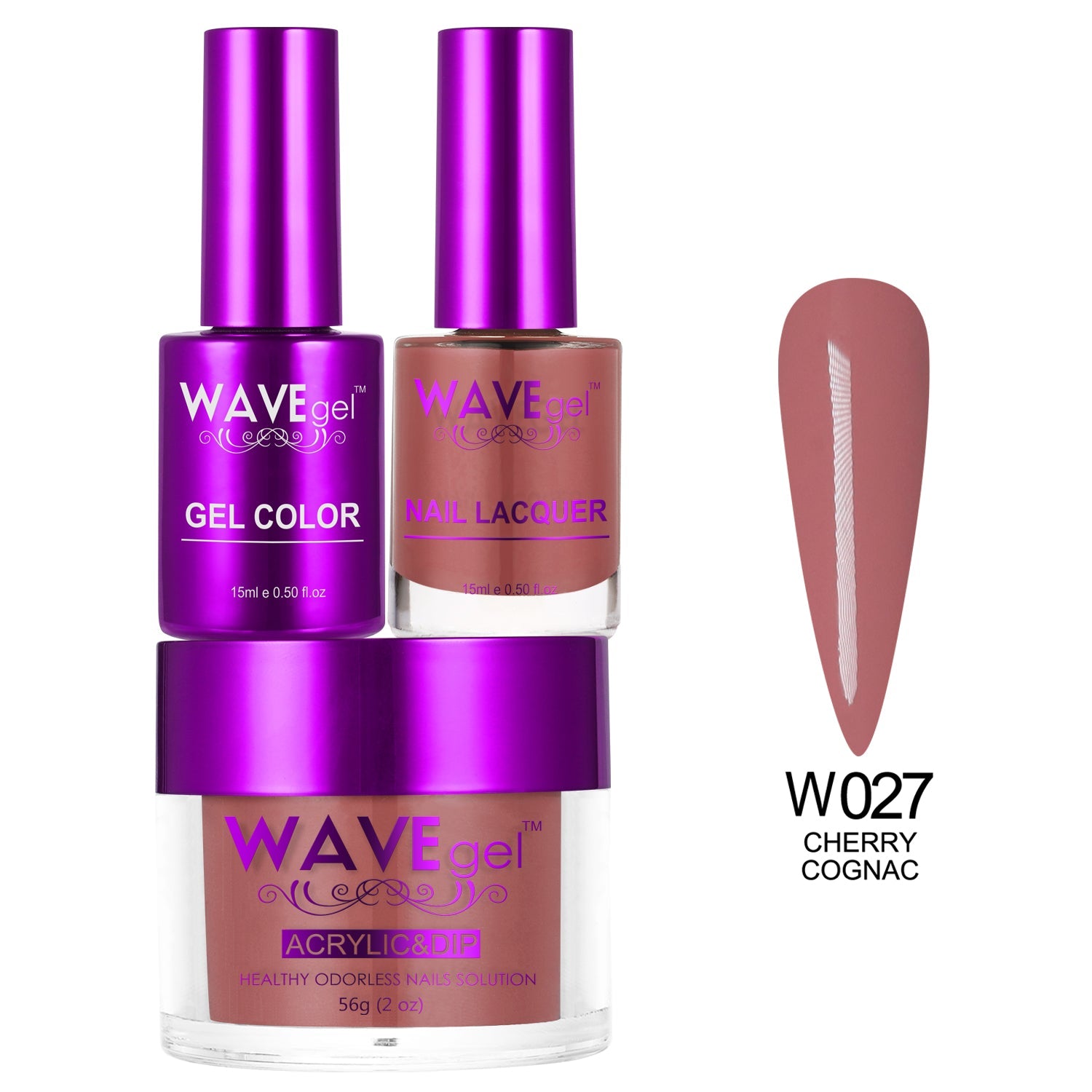 WAVEGEL SIMPLICITY 3-in-1 : 27 CHERRY COGNAC