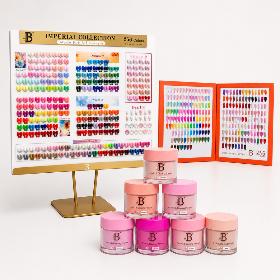 Billionaire Dip Powder - Imperial Collection Full Set 256 Colors