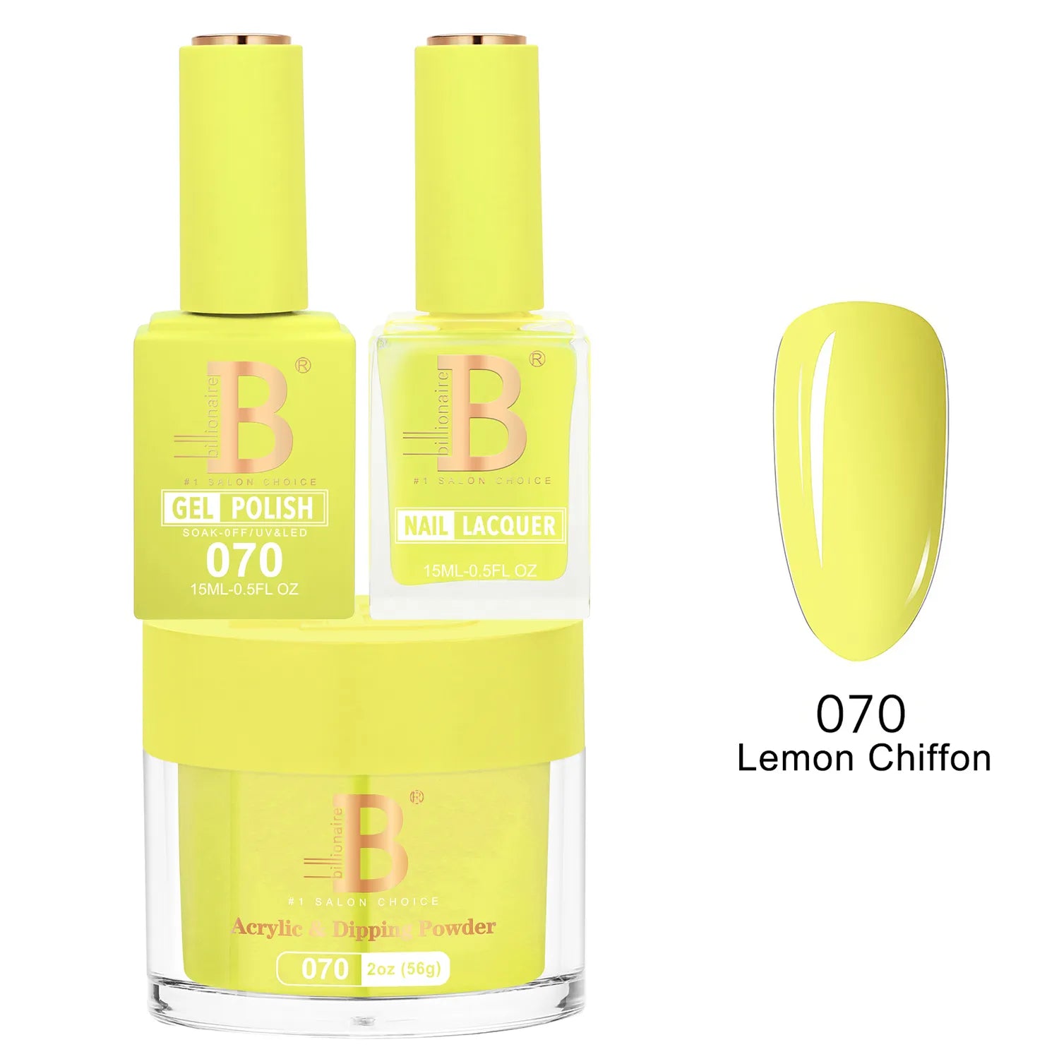 Billionaire - Imperial Trio - Lemon Chiffon - #070