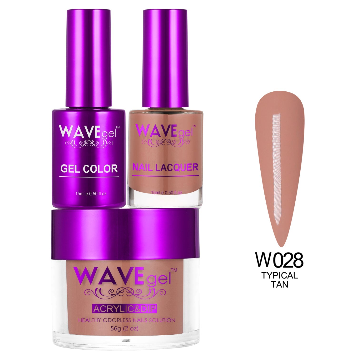WAVEGEL SIMPLICITY 3-in-1 : 28 TYPICAL TAN