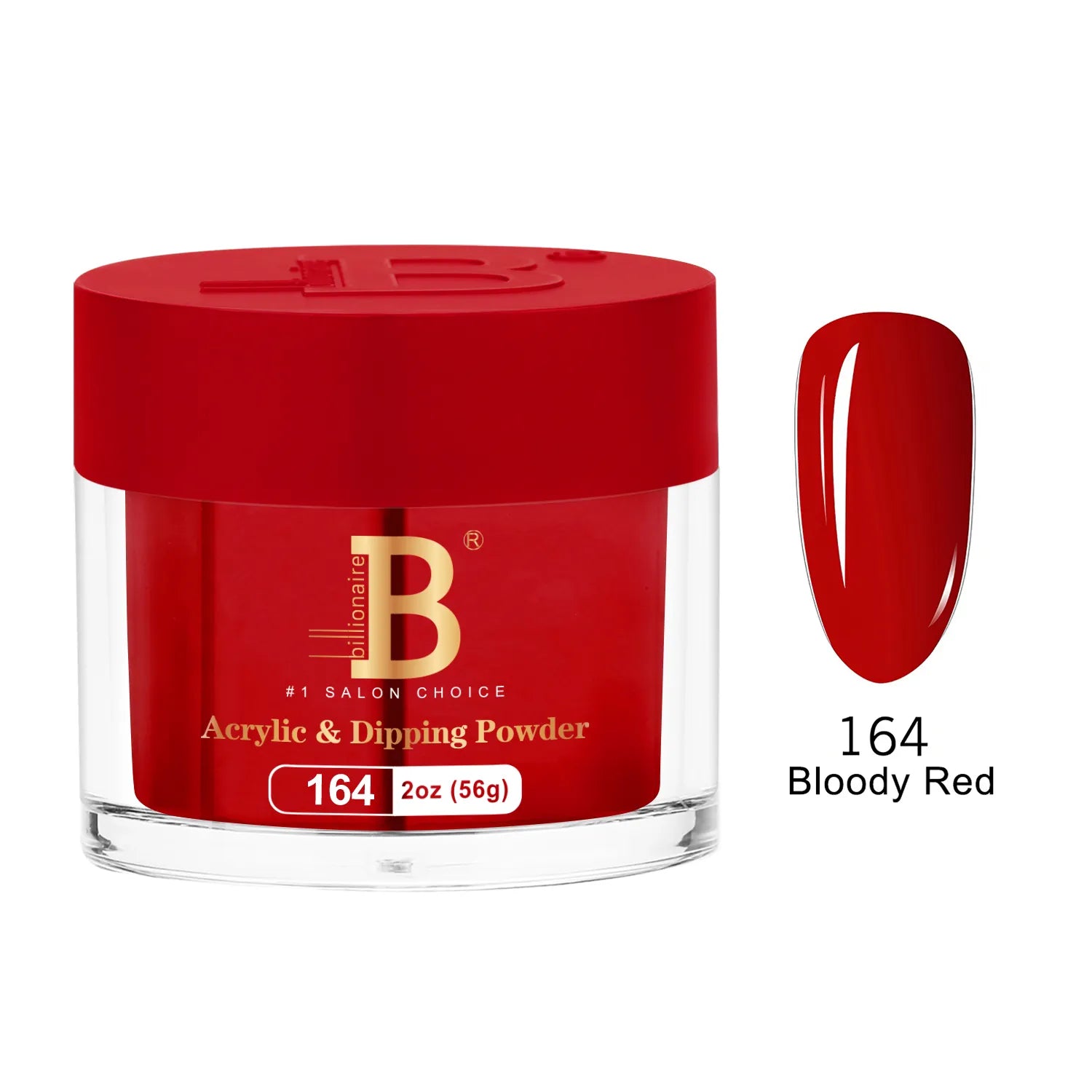 Billionaire - Imperial Dip Powder - Bloody Red - #164