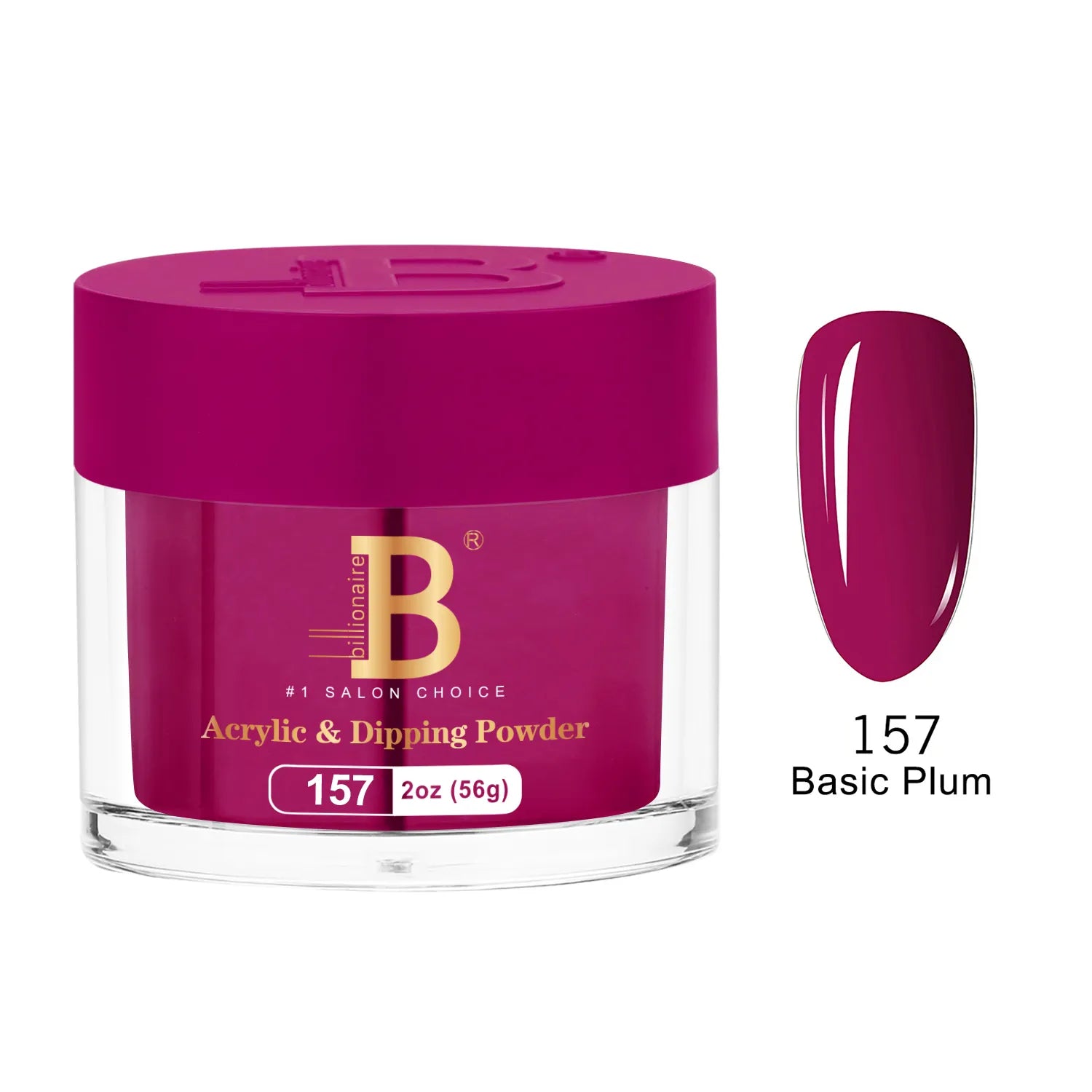 Billionaire - Imperial Dip Powder - Basic Plum - #157