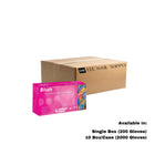 Aurelia Blush Pink Nitrile Gloves