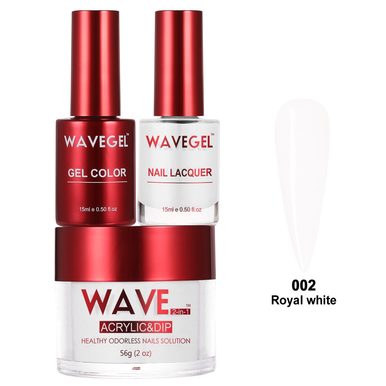WAVEGEL QUEENS TRIO WQ02 Royal White