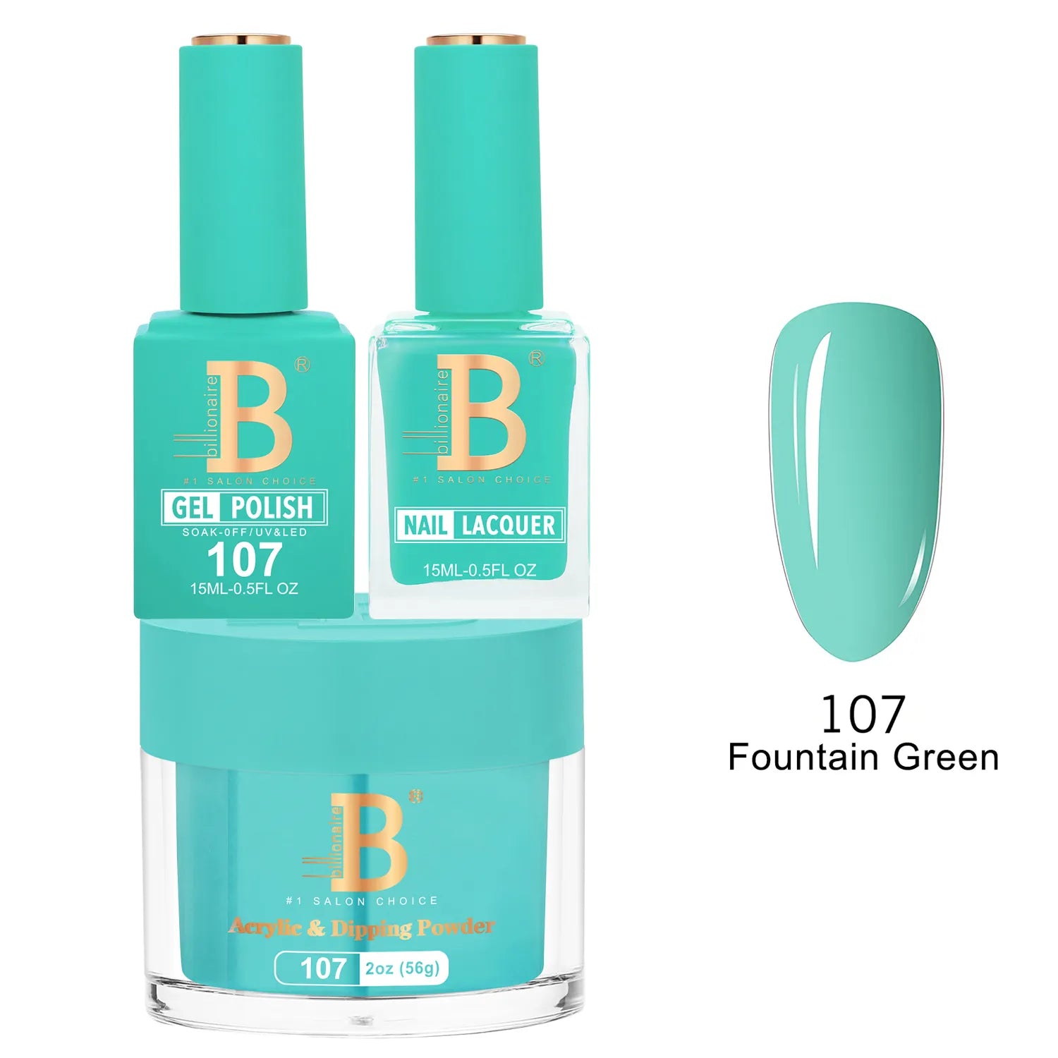 Billionaire - Imperial Trio - Fountain Green - #107