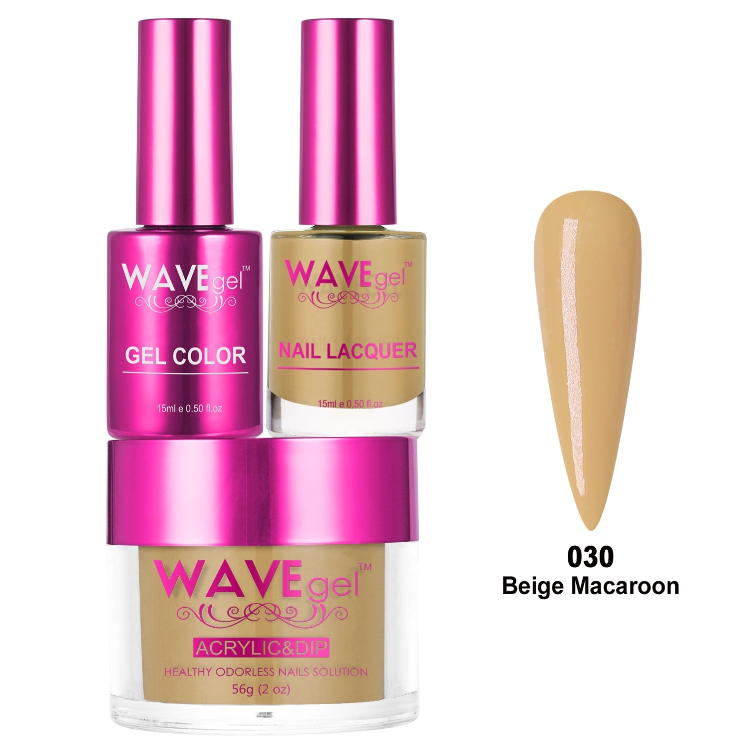 WAVEGEL PRINCESS TRIO WP30 Beige Macaroon