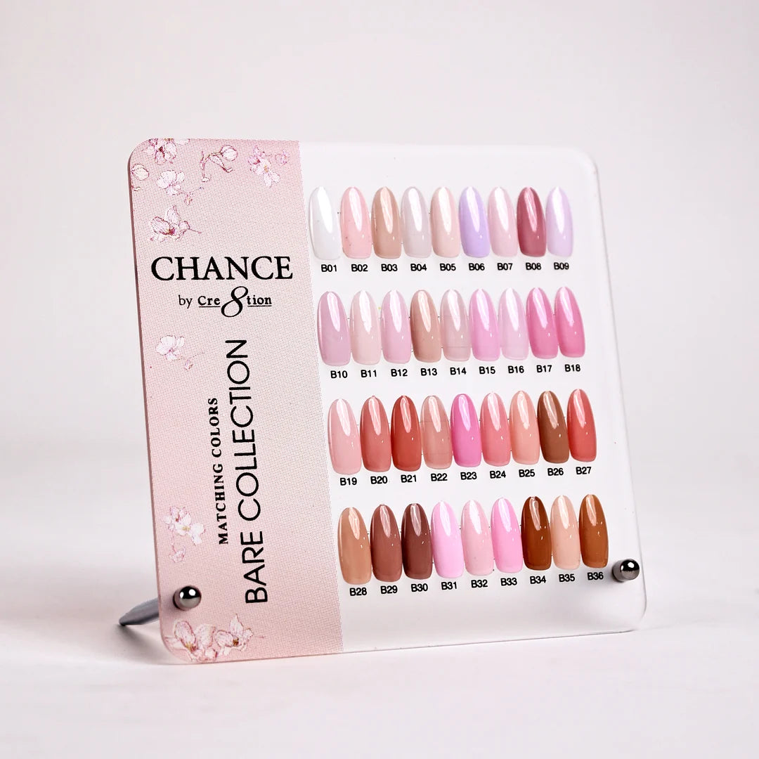 Counter Display Color Chart - Bare Collection