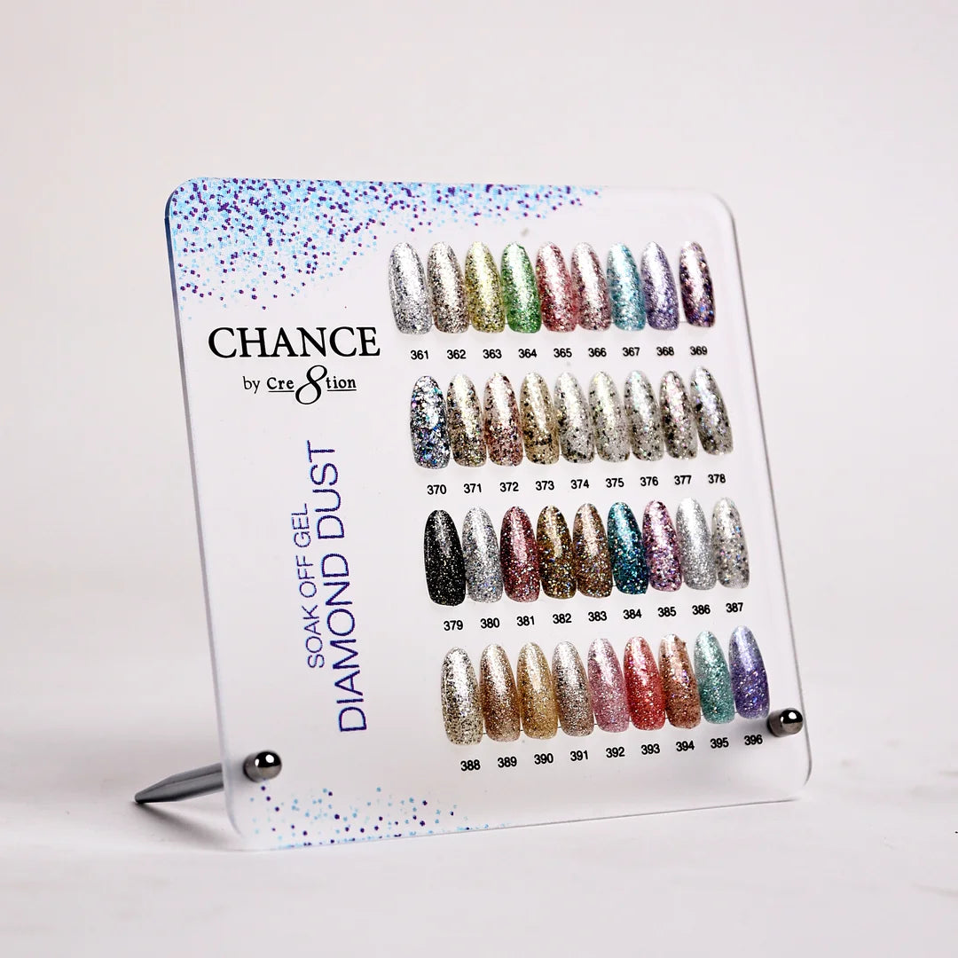 Counter Display Color Chart - Diamond Dust Collection