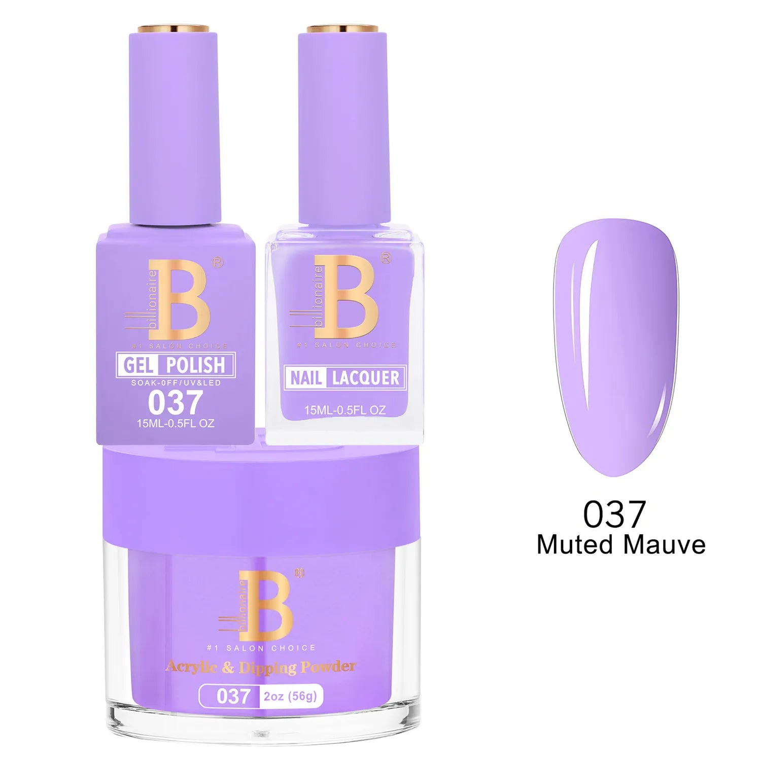 Billionaire - Imperial Trio - Muted Mauve - #037