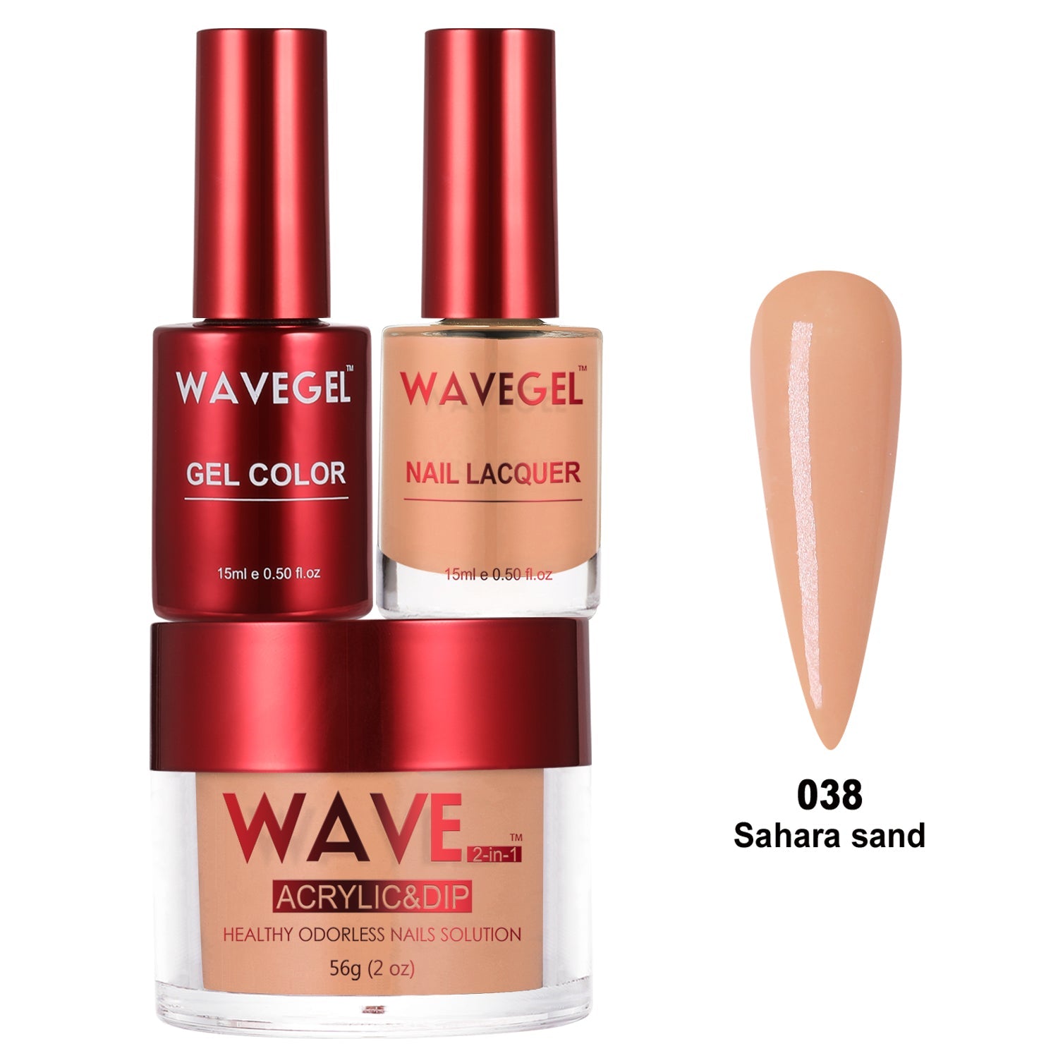WAVEGEL QUEENS TRIO WQ38 Sahara sand