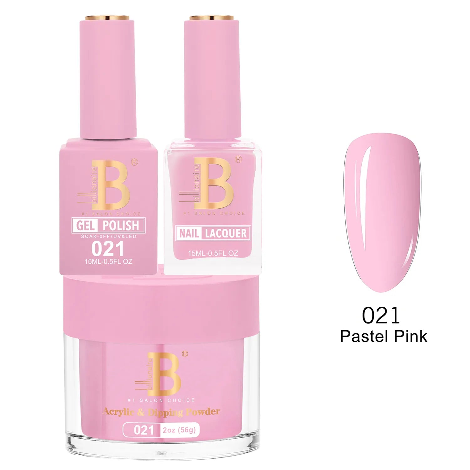 Billionaire - Imperial Trio - Pastel Pink - #021