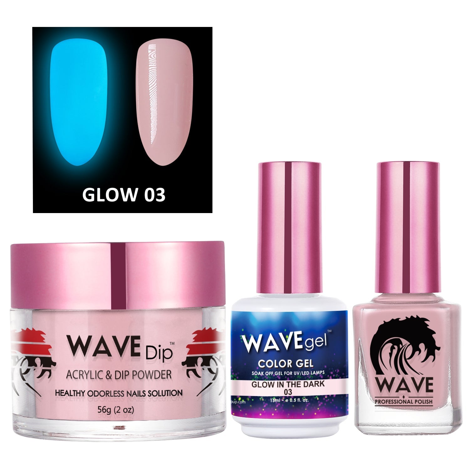 WAVEGEL NEW GLOW IN DARK TRIO 3